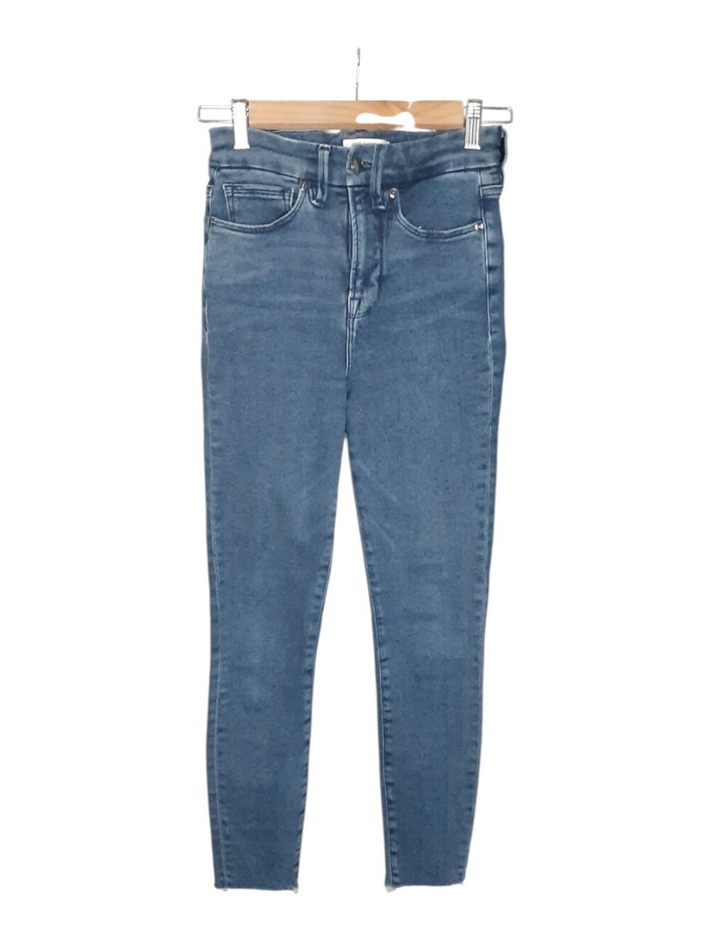 Good American Jeans in Dark Blue Wash Size 2. Very Good Condition